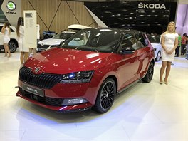 Autosalon v Bratislav. Nová koda Fabia FL