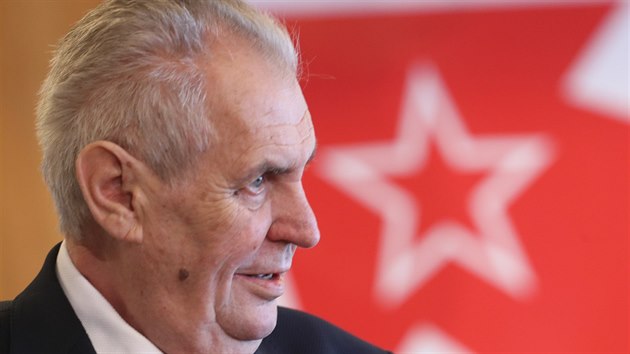 Prezident Milo Zeman na sjezdu KSCM