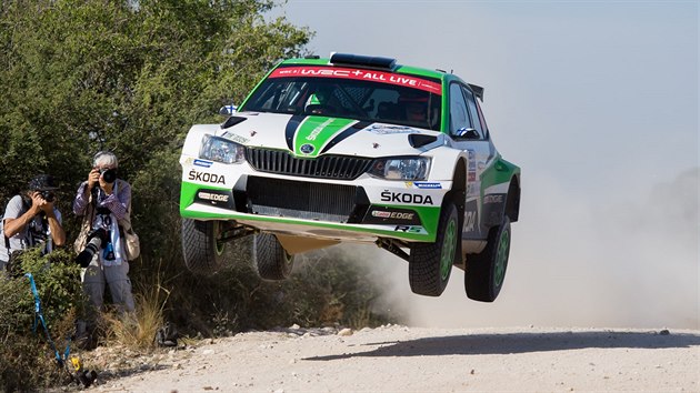 Kalle Rovanper v zvodu na Argentinsk rallye.