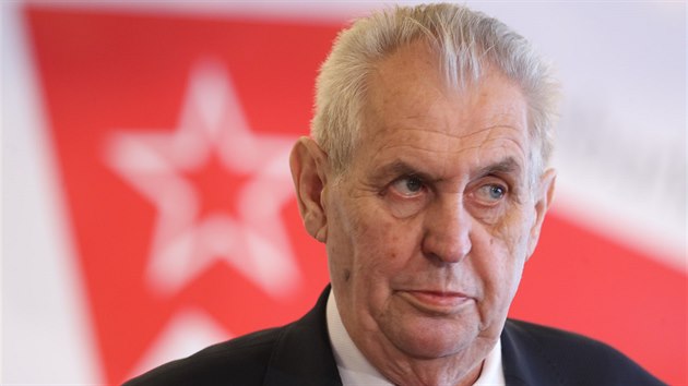 Prezident Milo Zeman na sjezdu KSM v Nymburku (21.4.2018)