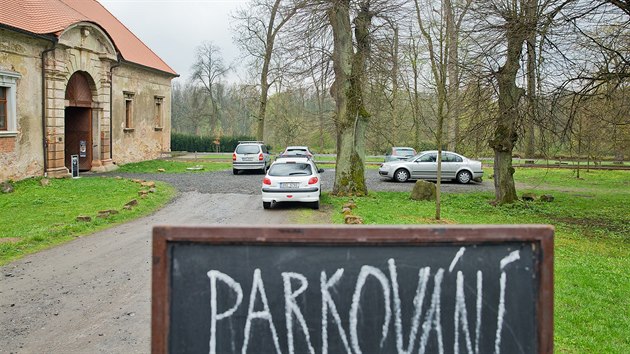 Parkovn u Valdtejnsk lodie v Jin