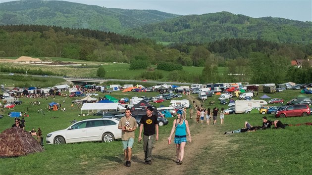 Technoparty Czarotek Free Party nedaleko Liberce. (28. dubna 2018)