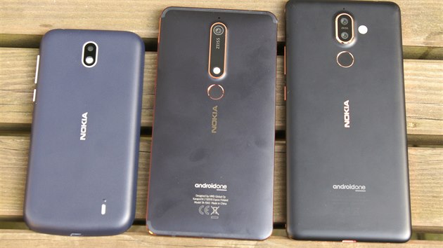 Nokia 1, Nokia 6.1 a Nokia 7 Plus