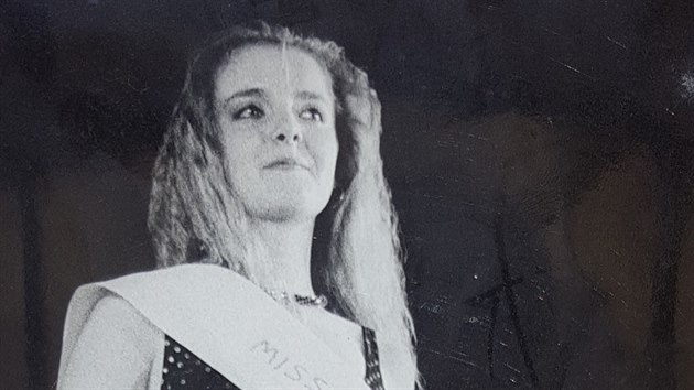 Gabriela Filippi na Miss ČSSR 1989
