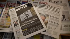 Baskická separatistická organizace ETA oznámila rozpuštění. V novinách se...