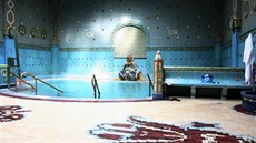 Lázn� Gellért byly otev�eny v roce 1918 a uchvátí vás secesním interiérem. 