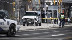Místo pondlního útoku dodávkou v Torontu (23. dubna 2018)