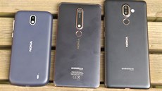 Nokia 1, Nokia 6.1 a Nokia 7 Plus