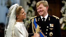 Máxima Zorreguieta Cerruti a nizozemský korunní princ Willem-Alexander se vzali...
