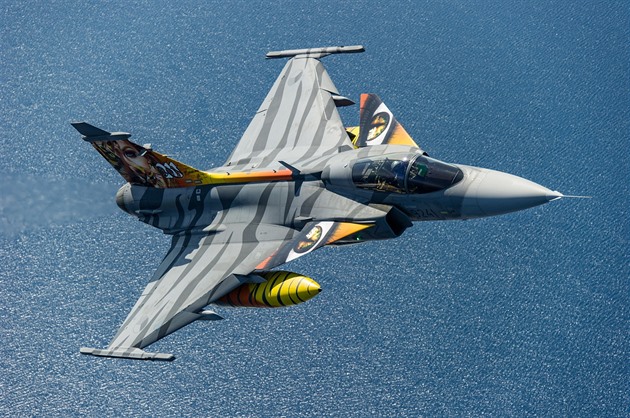 Další pronájem gripenů vyjde 16,7 miliardy. Obrana kývla na švédskou nabídku