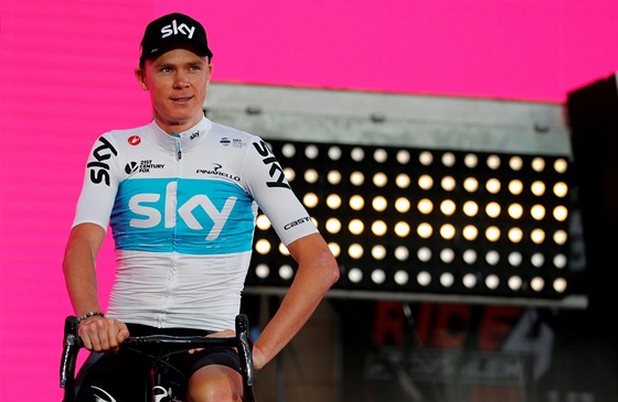 Chris Froome ped startem Gira 2018