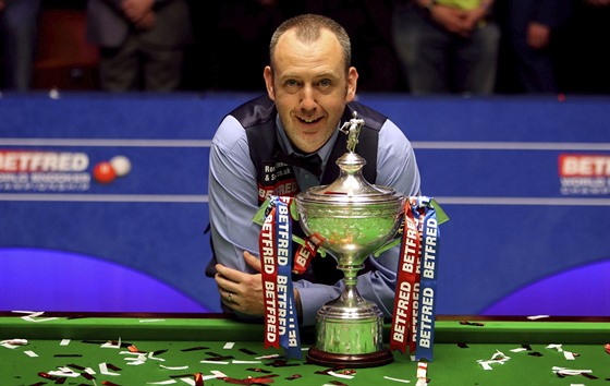 Nový mistr svta ve snookeru Mark Williams