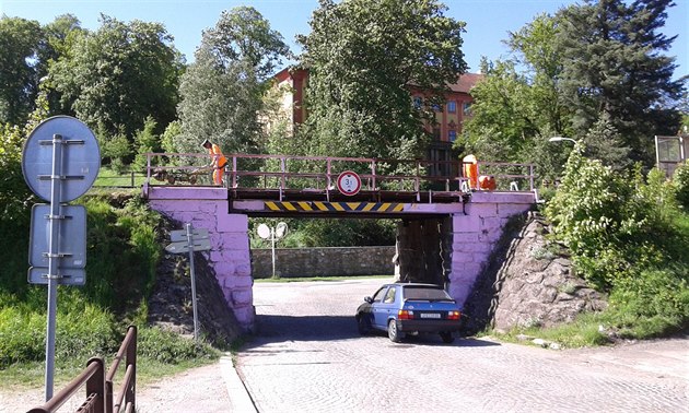 Rový most v Lukách nad Jihlavou.
