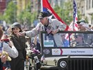 Veterán George Thompson na oslavách osvobození Plzn americkou armádou (5. 5....