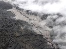 Havajská sopka Kilauea (1. kvtna 2018)