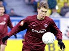 Fotbalista AC Sparty Praha Pavel Pergl v ligovém utkání proti FK Teplice. (16....