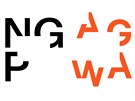 Nové logo Národní galerie Praha (vlevo) a logo Art Gallery of Western Australia