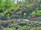 V brněnském Mariánském údolí byly otevřeny dva singletraily pro cyklisty....