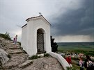 Svatý kopeek u Mikulova je vyhledávanou destinací turist i snoubenc,...