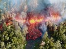 Havajská sopka Kilauea se probudila k ivotu