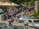 Do skalních měst v Adršpachu a Teplicích nad Metují přijely tisíce návštěvníků...