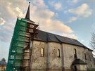Kostel v Orlickm Zho ek rozshl rekonstrukce.