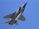 Nad Rudým námstím pelétl i letoun MiG-31K. (9. kvtna 2018)