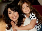 Nela Boudová a její dcera Saša, kterou má herečka v pěstounské péči.