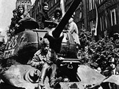 Sovtsk tank T-34/85, vov slo 1-23, 63. gardov tankov brigdy v Praze...