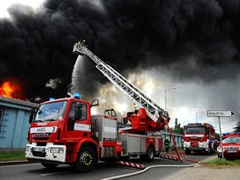 Poár haly v praské Hostivai (8.-9. kvtna 2018)