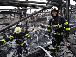 Poár haly v praské Hostivai (8.-9. kvtna 2018)