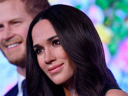 Princ Harry a Meghan Markle jako voskové figuríny v muzeu Madame Tussauds...