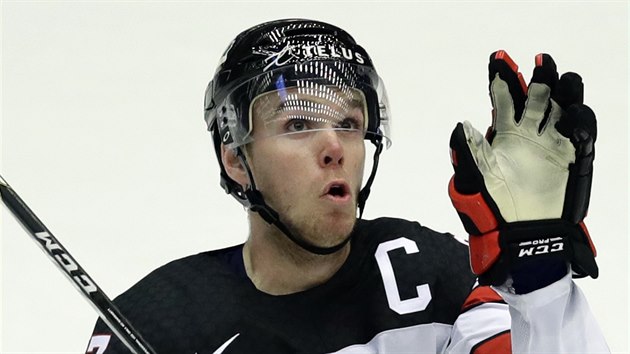 Kanadsk� kapit�n Connor McDavid.