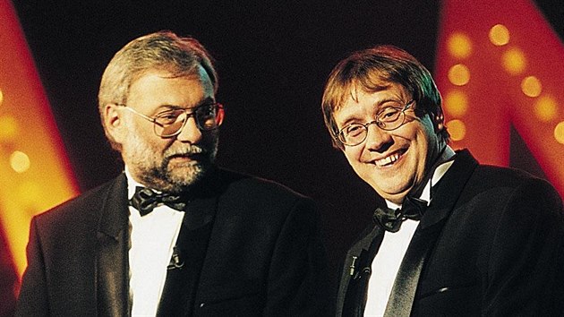 Josef Mlad a Josef Nhlovsk v roce 2002