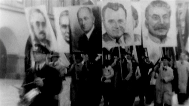 Oslavy 1. mje v Litomyli v roce 1948