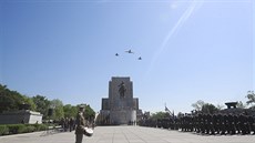 Ceremoniál na Vítkov k 73. výroí konce druhé svtové války (8. kvtna 2018).