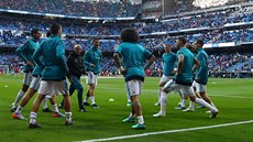 Fotbalisté Realu Madrid se pipravují na semifinálovou odvetou Ligy mistr...