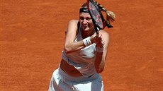 �eská tenistka Petra Kvitová na turnaji v Madridu.