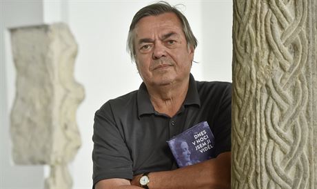 Slovinský spisovatel Drago Janar na veletrhu Svt knihy (10. kvtna 2018)