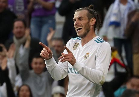 Gareth Bale z Realu Madrid se raduje z gólu do sít Celty Vigo