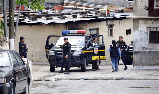 Guatemala dlouhodobě patří mezi trojici států s nejvyšším počtem vražd na...