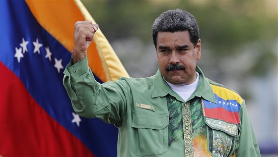 Pedvolební mítink venezuelského prezidenta Nicoláse Madura v Caracasu (17....