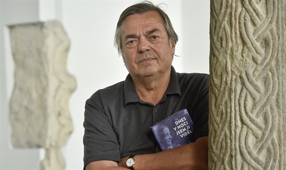 Slovinský spisovatel Drago Jančar na veletrhu Svět knihy (10. května 2018)