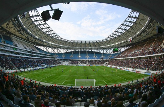 Volgograd Arena, jeden ze stadion pro mistrovství svta 2018.