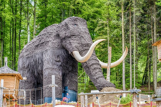 Areál na Dolní Moravě se chystá nalákat na novou atrakci. Bude jí model mamuta.