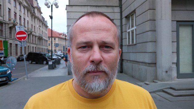 Daniel Barták, vedoucího oddělení krizového managementu hlavního města