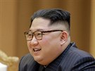 Severokorejský vdce Kim ong-un (9.5.2018)