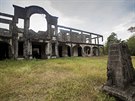 Bývalá americká vojenská nemocnice na ostrov Corregidor