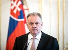 Slovenský prezident Andrej Kiska oznámil na tiskovém brífinku, že nejmenuje...
