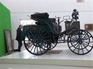 V galerii zaparkovalo nejstarí eské auto